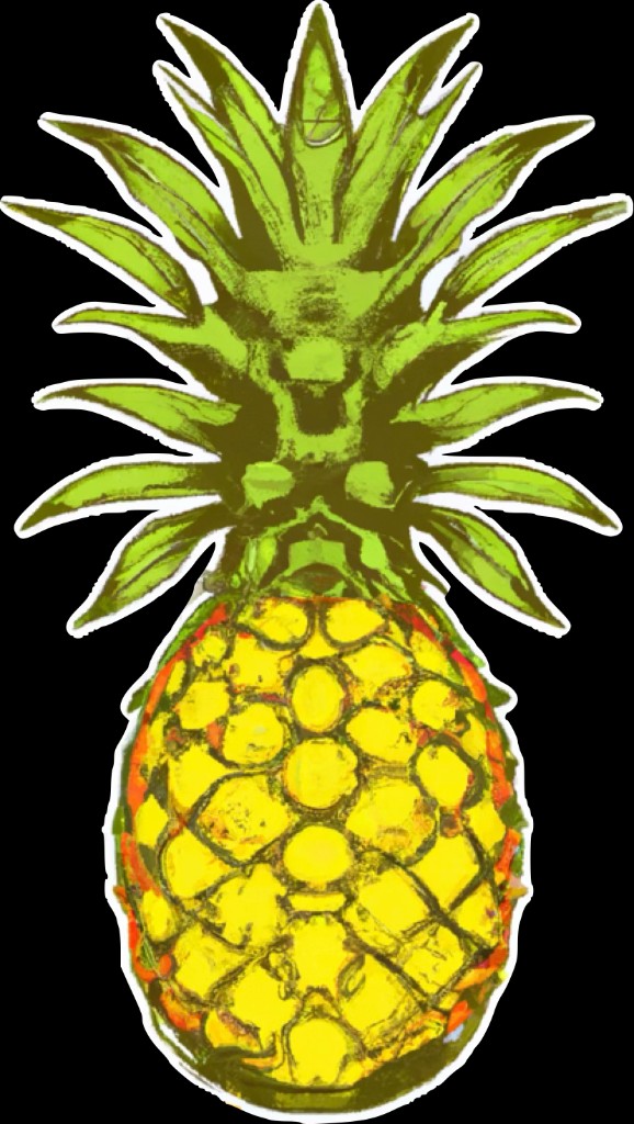 Pineapple flavor artwork